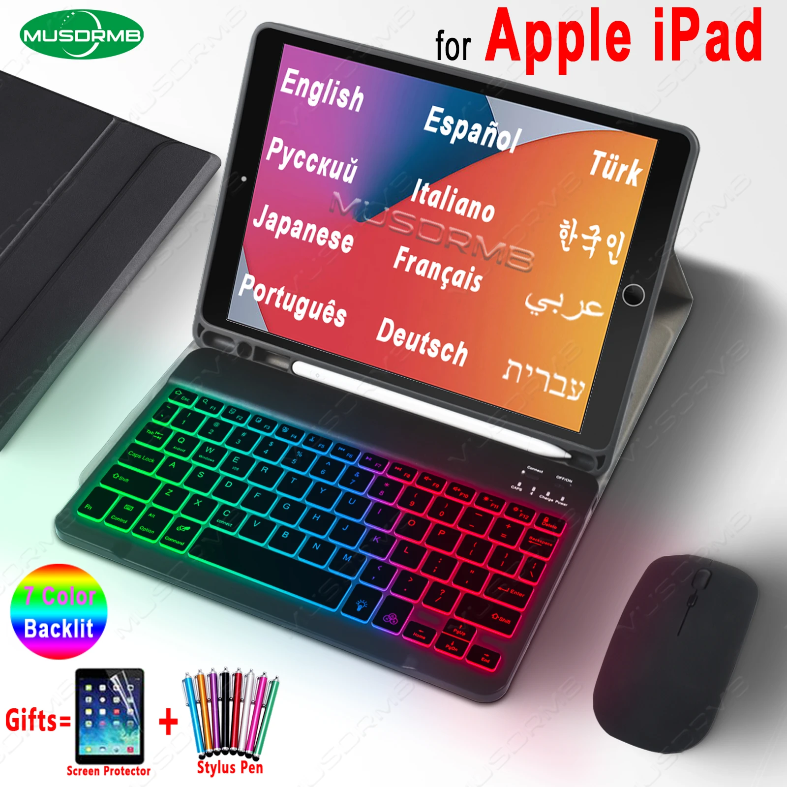 Ipad Case Compatible Magic Keyboard | Keyboard Ipad 4th Generation - Case - Aliexpress