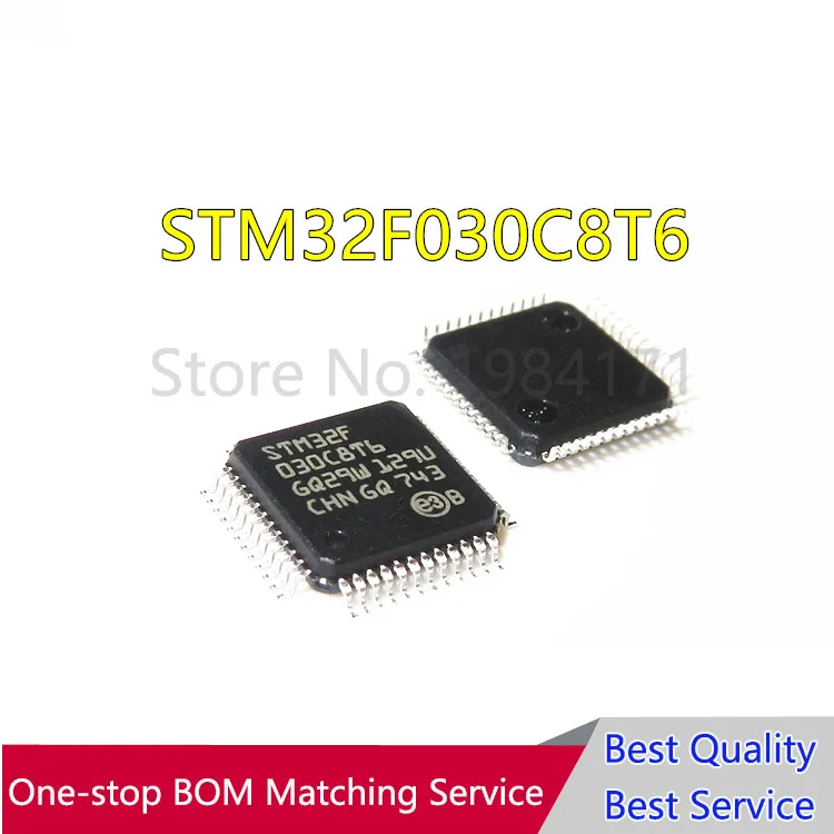 

20Pcs STM32F030C8T6 32F030C8 LQFP48 new