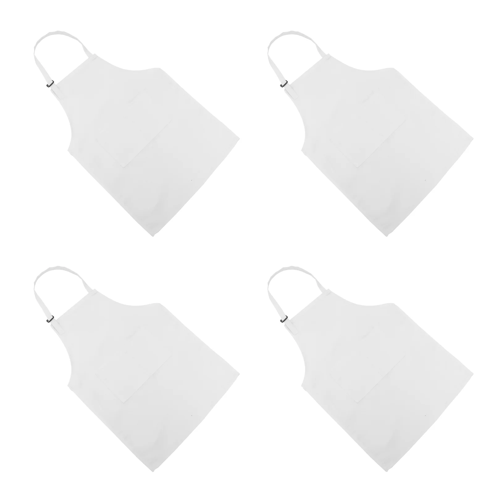 4 Pcs Kids Apron Smock for Multi-function Toddler Portable Polyester Drawing Painting Decorate