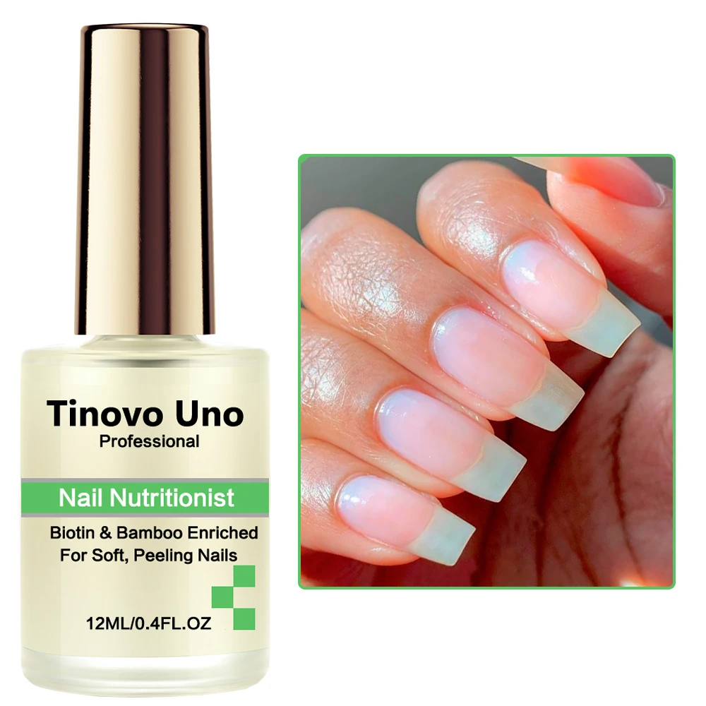 Cuticle Oil Nail Nutritionist Biotin Bamboo Revitalizing Base Oil for Soft Damaged Nails Repair Strengthener Care