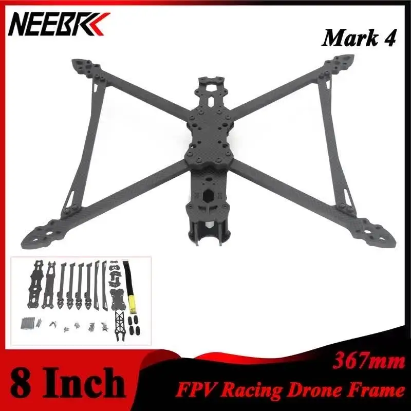 Fpv Drone Build Kit V2 8inch FPV Racing Drone Frame - 367mm 3K