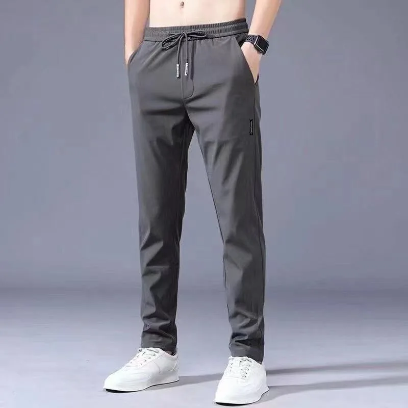 Casual pants sports pants casual sports pants men's loose straight-leg wide-legged athletic pants spring and autumn