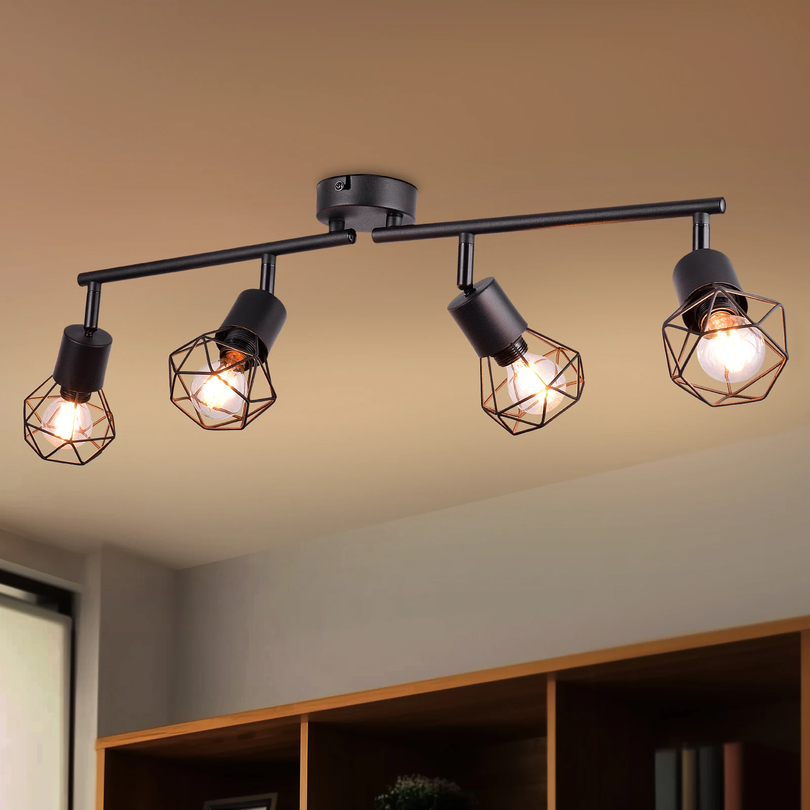 Nowoczesna lampa sufitowa LED z EU za $18.24 / ~71zł
