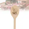 Engraved Wood Spoon Crafts Wooden Fun Long Handle Cooking Spoon Tea Spoonkitchen Tool For Home Restaurant Christmas Gift 2024 - Image 3