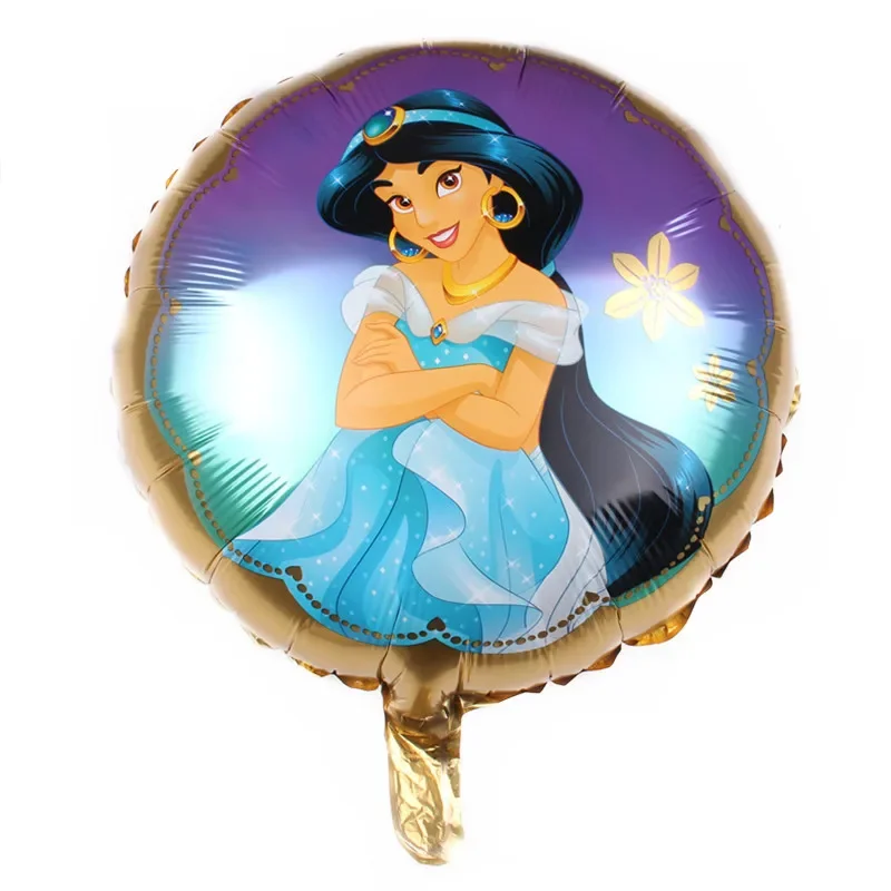 Birthday tableware set Birthday party supplies Party supplies Disposable tablecloth Princess Jasmine Birthday Party Decor Disposable Tableware Cup Plate Tablecloth Balloon Banner Set Baby Shower Supplies