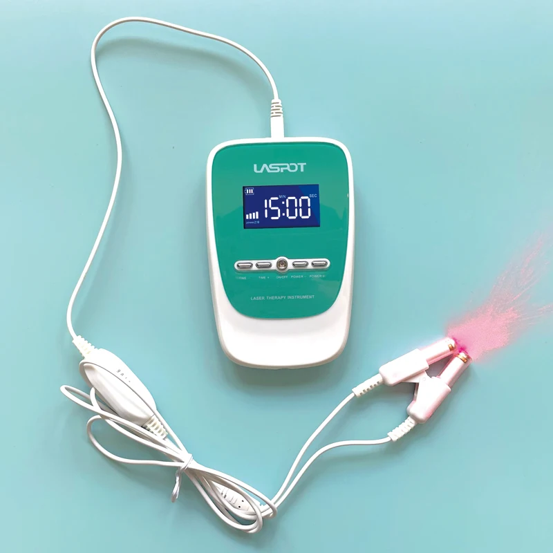 LASPOT Home Use Nose Allergy Reliever Cure Rhinitis Sinusitis Treatment 650nm Semiconductor Low Level Laser Therapy Device