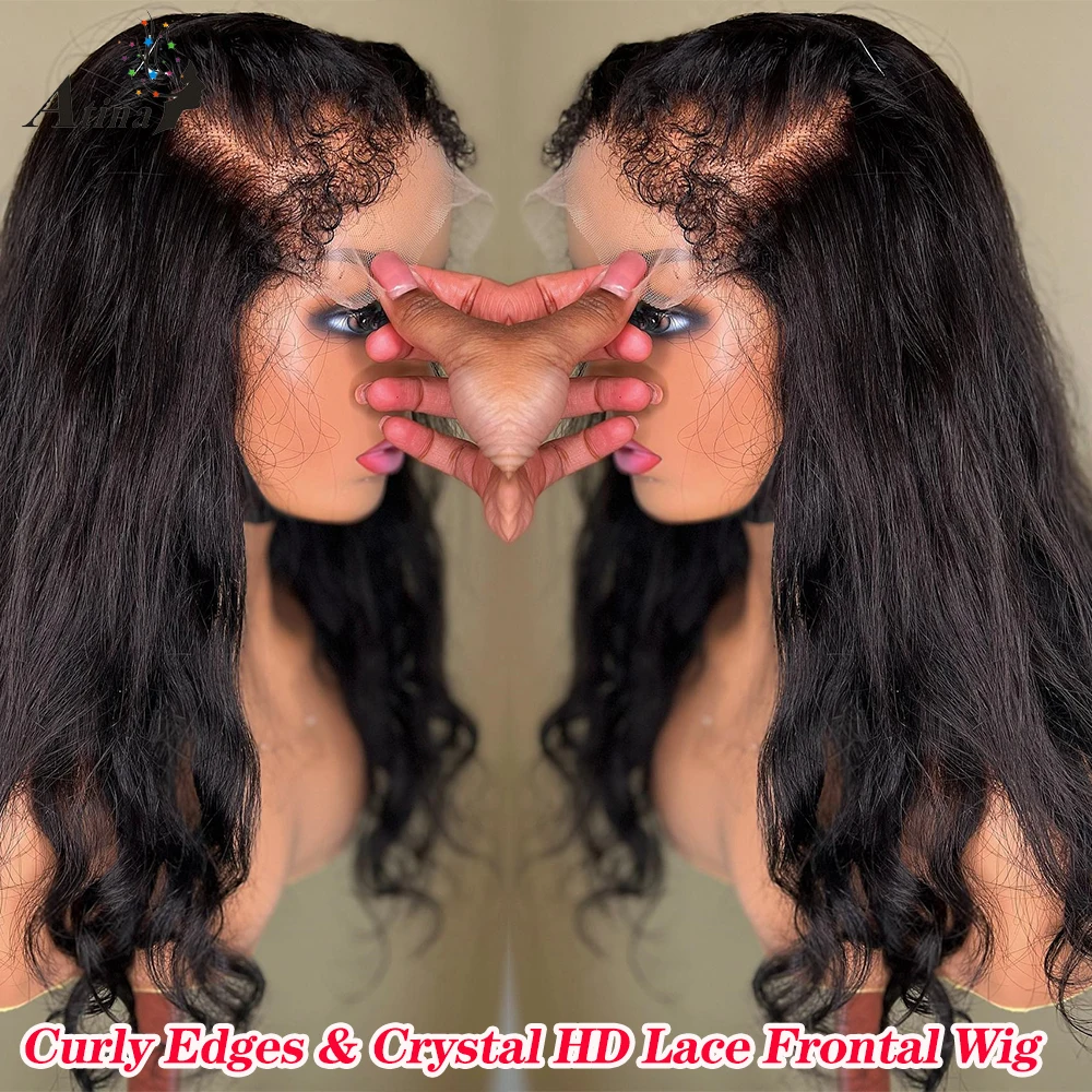 HD Lace Frontal Wigs Straight And Body Wave Undetectable Lace Front Wigs  Human Hair