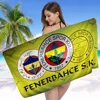 Fenerbahce 1907 Bath Towel Microfiber Soft Water Absorbing Breathable For Girl Kids Decorative Cartoon Beach Towel 5