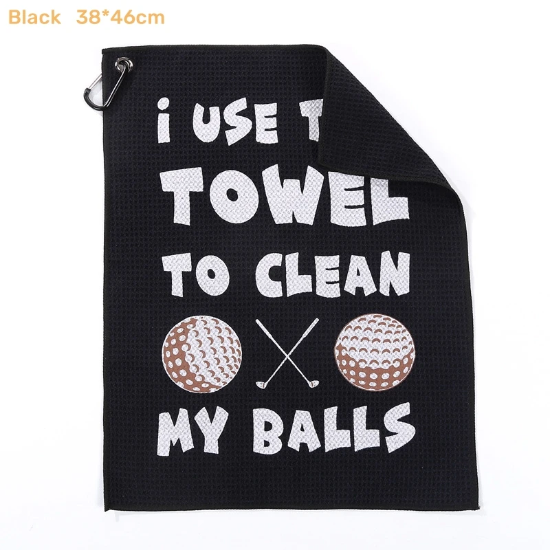 Super Absorbent Soft Golf Towel with Digital Color Logo