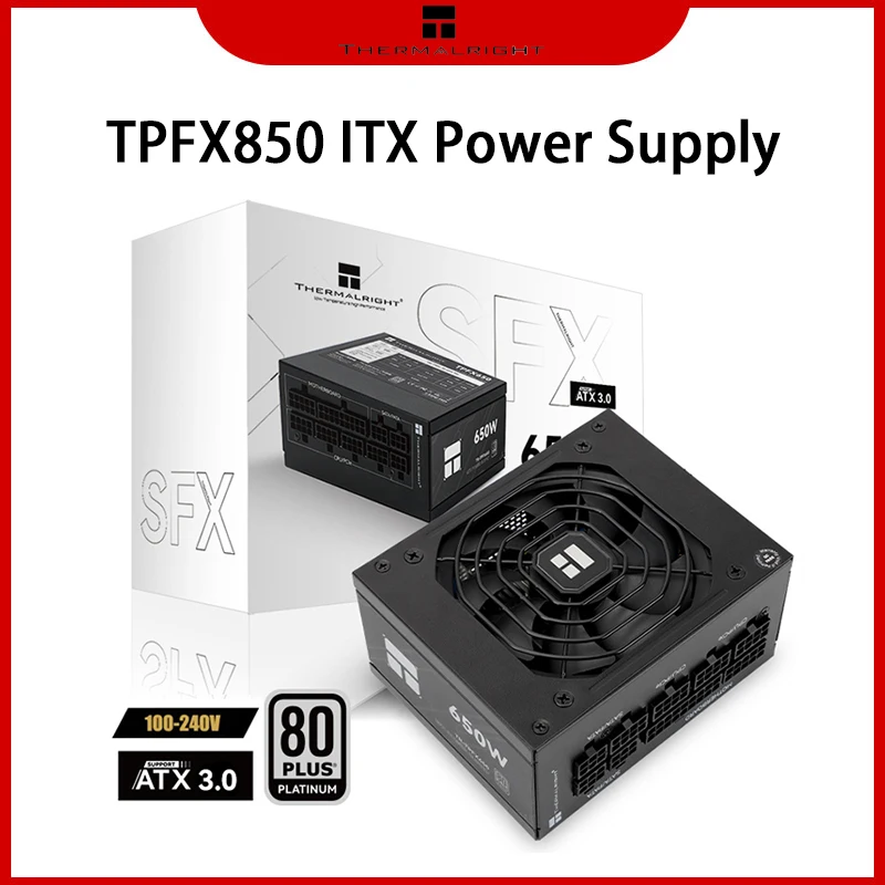 

Thermalright TPFX850 Platinum 850W Full Module SFX Desktop ITX 750W Computer 650W Host Power Supply
