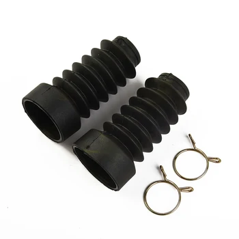 오토바이 각반 부츠용 특수 내구성 고무 커버, 프론트 포크, 103mm 긴 액세서리, 먼지 커버, 1 쌍