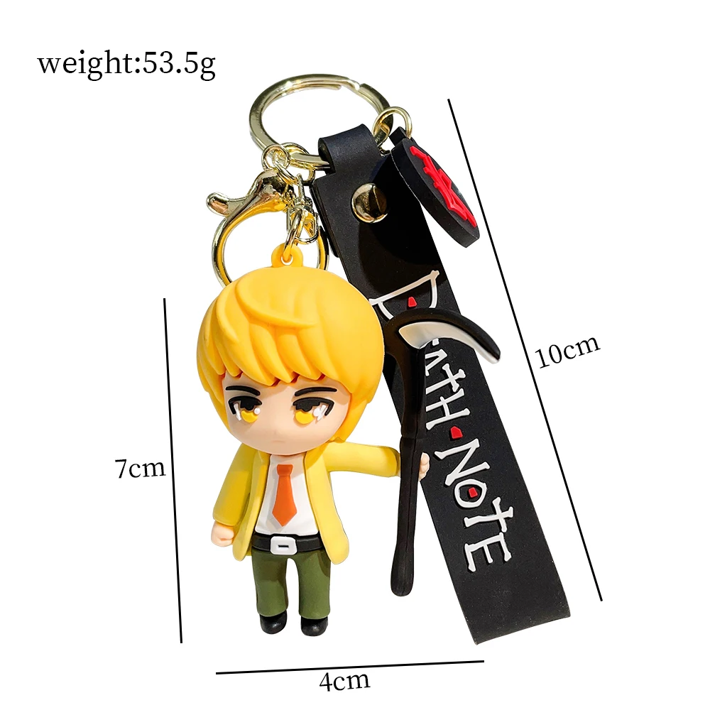 RARE! Death Note L Ryuzaki Mascot Figure Key Chain JAPAN ANIME MANGA