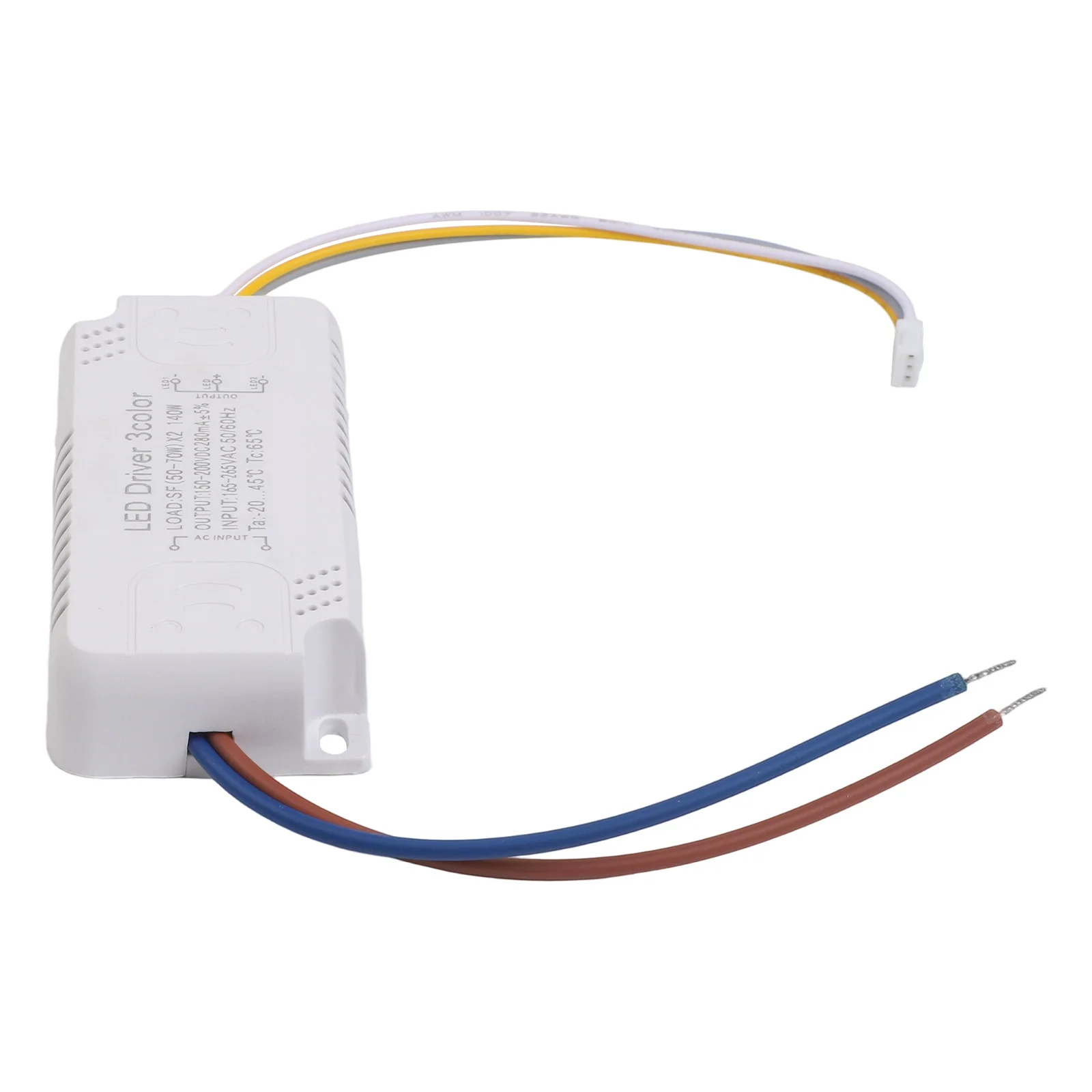 LED Driver 3color Adapter 8-24W 20-40W 30-50W 40-60W 50-70W For LED Lighting Non-Isolating Transformer Driver Replacement