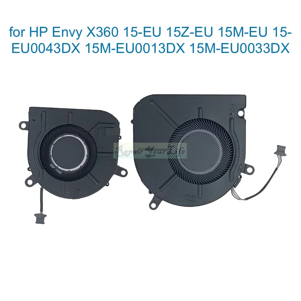 Laptop Cooling Fan for HP Envy X360 15-EU 15Z-EU 15M-EU EU0043DX