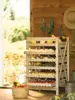 Company Orchard Garden Harvest Rack, Sturdy 6 Drawer Wooden Vegetable & Fruit Storage Cabinet Kitchen Organizer | For 1