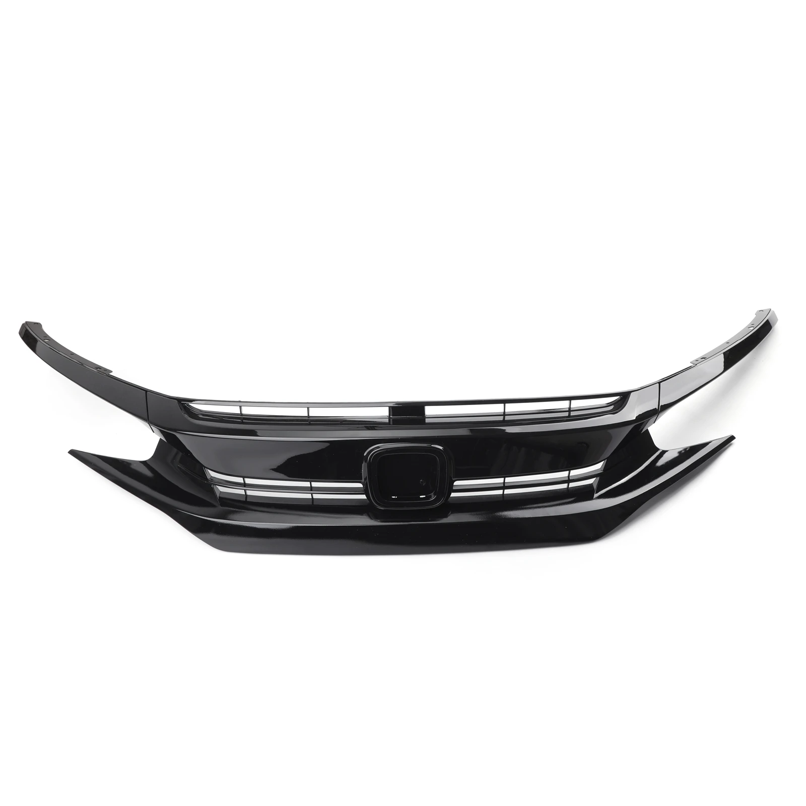 

Front Hood Grill Grille Eyelid For Coupe Sedan With Logo 2016 2017 2018