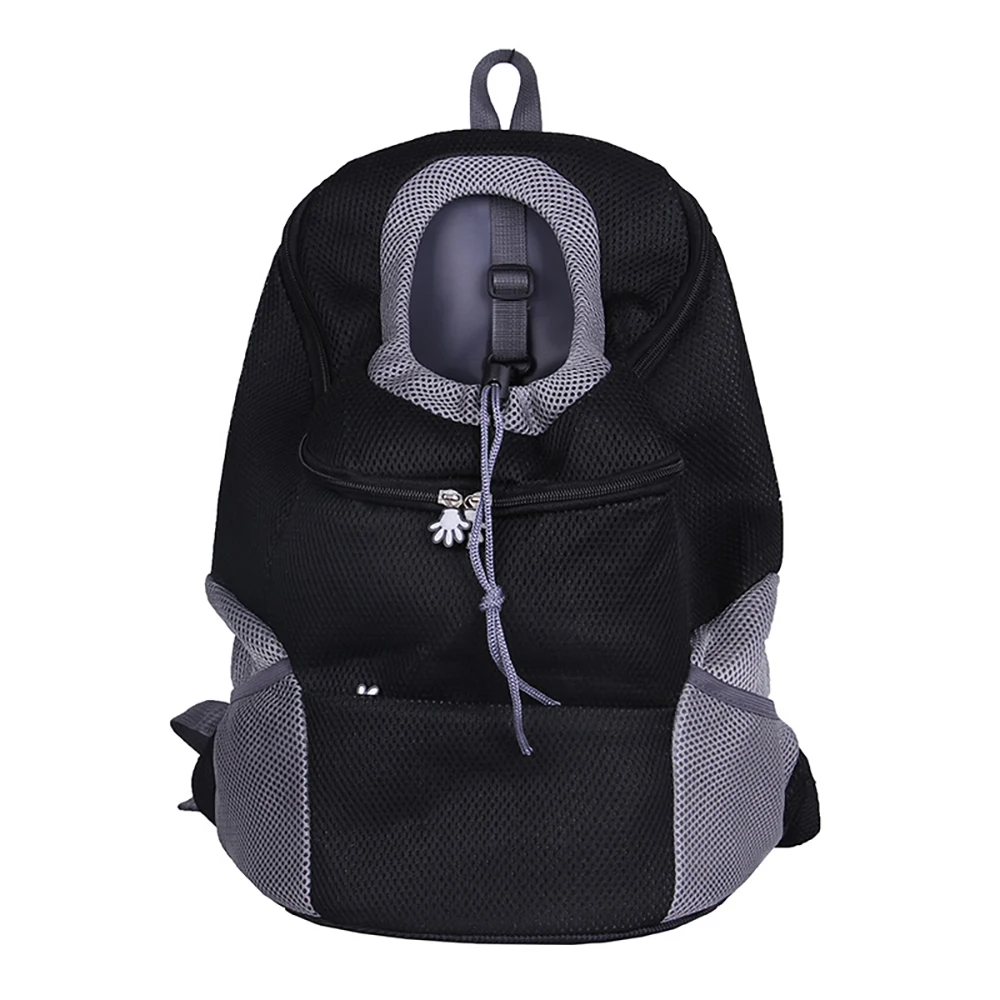 Pet Bag Carrier Dog Backpack Portable Travel Cat Front Bag Mesh Outdoor Hiking Double Shoulder Sports Pet Backpack