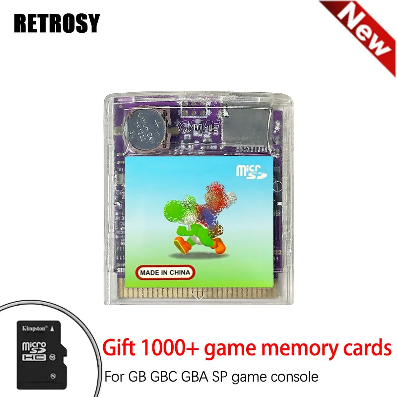 Gba Flash Cart REMANK Gameboy Multi Game Cartridge OS V4 2000+for