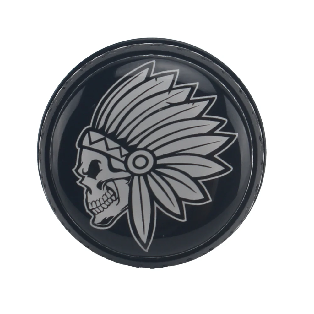 8 mm Edelstahl-Motorrad-Schnellverschluss-Schädelbolzen, passend für Scout alle Modelle, universeller Topper mit individuellem Design – Detail 11