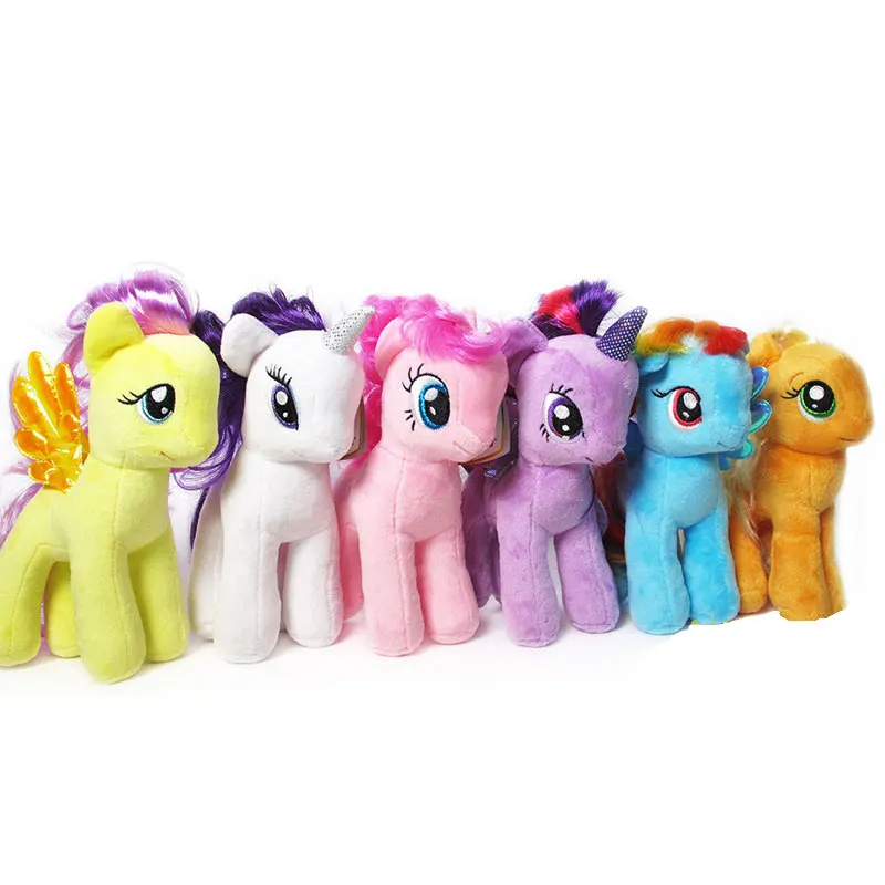 40cm/30cm/18cm Ty Animal Stuffed Plush Pillow Cute Little Pony Rainbow Dash  Rarity Twilight Sparkle Children Soft Toy Girl Gift - AliExpress