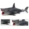 Marine Sea Life Classic Ocean Animals Megalodon Shark Action Figure Model Collection Toy For Kids Gift Educational Learning Gift 3