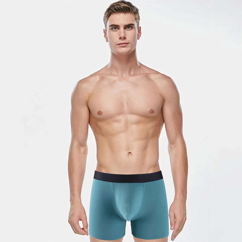 Boxershorts Men Sexy Elephant Nose Underwear Boxers Homme Fashion Modal Breathable U Pouch Boxer Shorts Sexy Panties Underpants