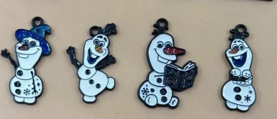 10 pcs  Cartoon Charms Enamel Charms Pendants for Jewelry Making Necklaces Earrings Braceltes DIY Crafts Gifts - 5