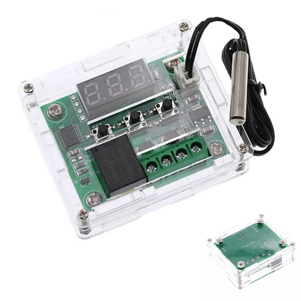 

Sensor Thermostat Module Temperature Controller W1209 Waterproof -50 To 110° 48.5 X 40mm Control Switch Brand New