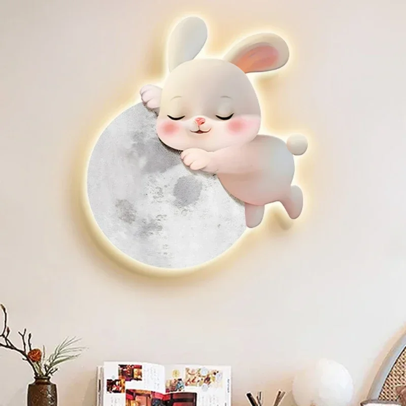 Cartoon Modern Bedroom Decoration Painting Rabbit Main Bedroom Room ...