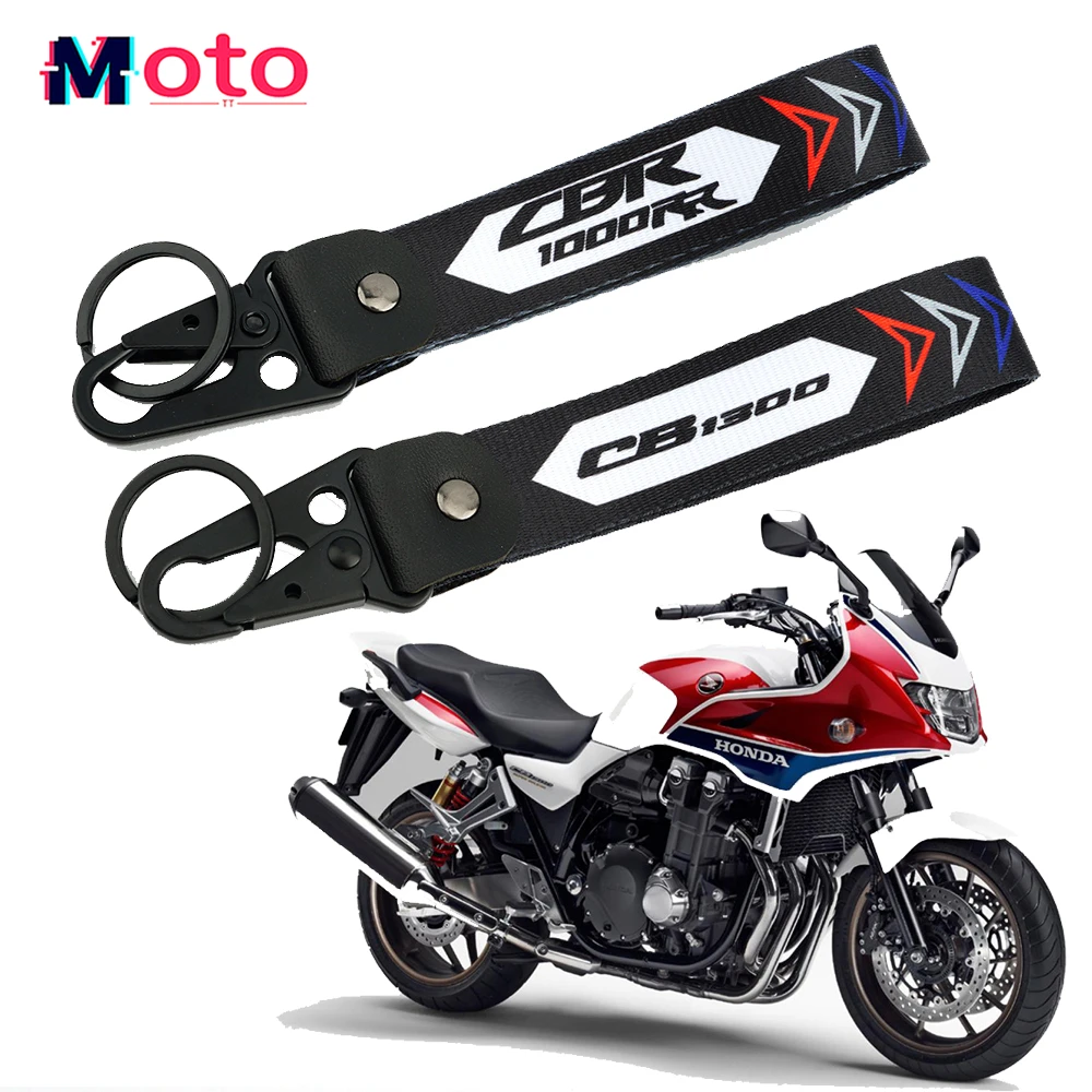 

2023 For HONDA CB 1300 CBR 1000 RR CB1300 CBR1000RR Motorcycle Accessories Key Rings Keyring Key Strap With Logo