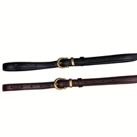 Men's Casual Vintage PU Leather Belt with Classic Oval Buckle - Ideal for Daily Wear, Parties, and Gifts - Image 6