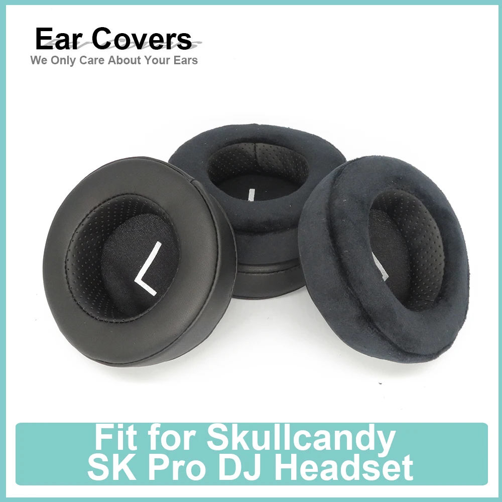 

Earpads For Skullcandy SK Pro DJ Headset Headphone Earcushions Protein Velour Pads Memory Foam Ear Pads