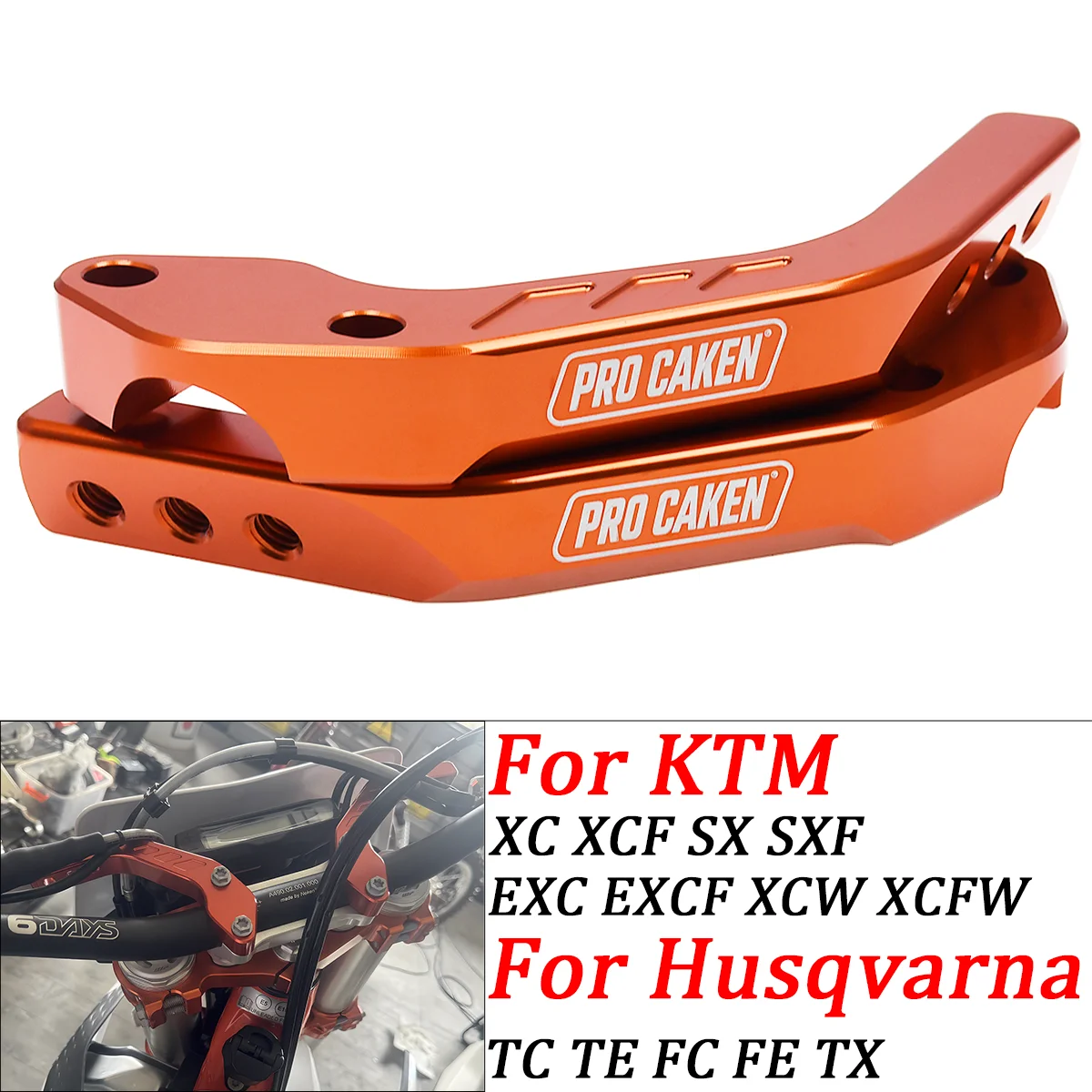 Motorrad Handschutz Unterstützung Halterung 28mm Lenker Schutz Klemme Für KTM SXF XCF EXC XCW Husqvarna TC TX TE FC FE 125-500