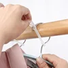 1/30pcs Windproof Clothes Hanger Hook Anti-drop Clothes Rack Falling Strip Buckle Clothes Hanger Clip Household Windproof Buckle 4