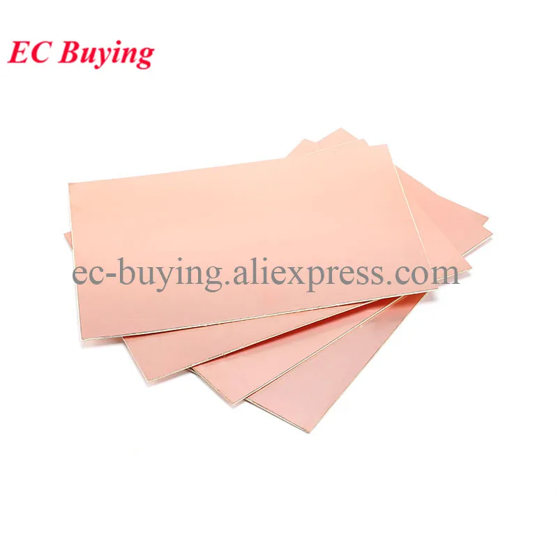 5pcs FR4 PCB 10*15cm Double Side Copper Clad plate DIY PCB Kit Laminate Circuit Board 10x15cm 100x150x1.6mm