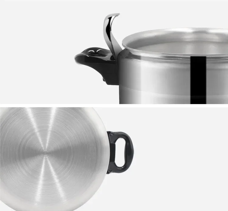 40L Best Seller Commercial Majestic French Style Aluminum Big Gas Pressure Cooker