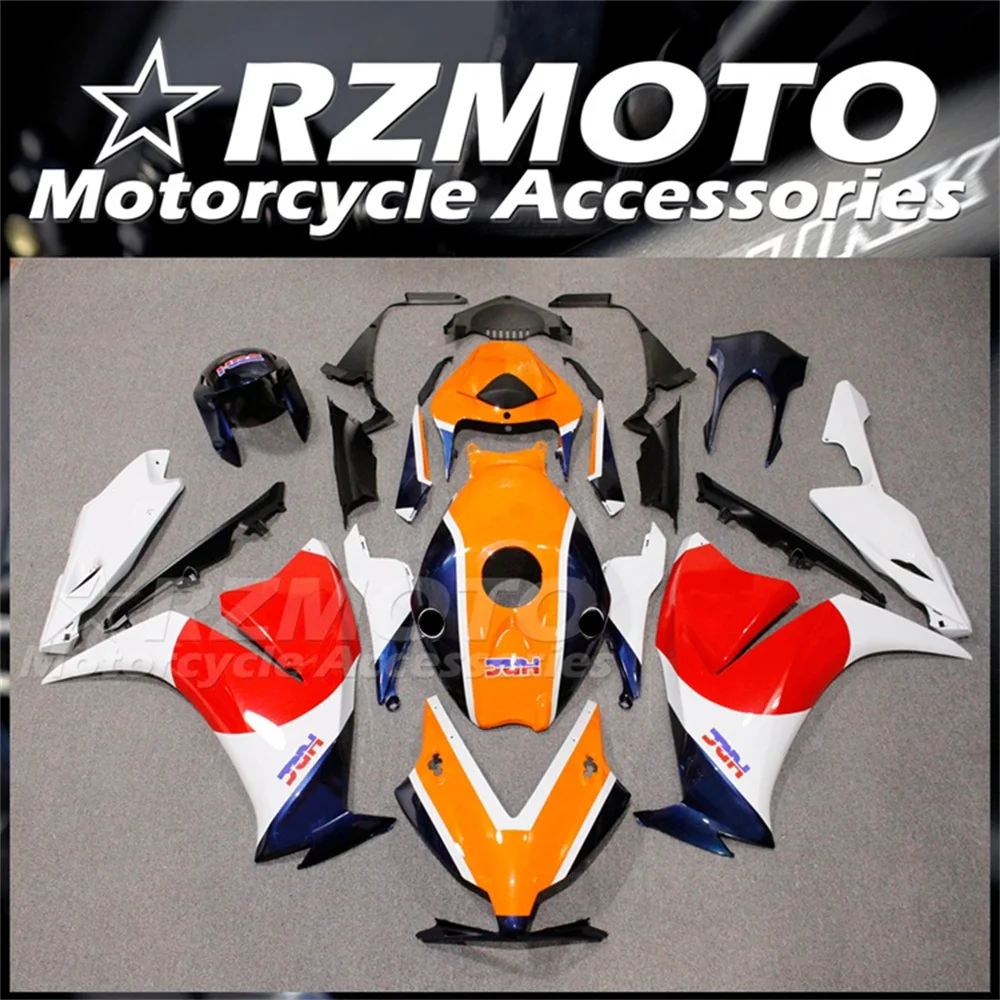 

Новый комплект обтекателей для мотоцикла ABS, подходит для HONDA CBR1000RR 2012 2013 2014 2015 12 13 14 15 16, кузов оранжевого и синего цвета на заказ