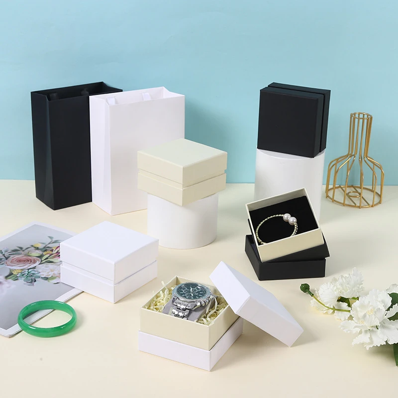 Cajas rígidas de lujo para embalaje de cartón, cajas de regalo elegantes con tapa de elevación y cuello al venta al por mayor, 500 unids/lote| | - AliExpress