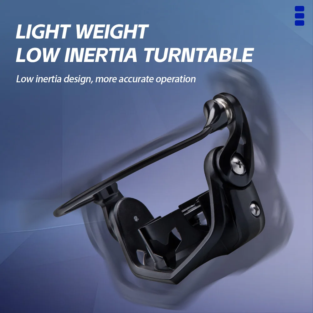 FISHINGFANS Mulinello da Pesca Spinning 800S 1000S 1500S 2000S 2500S con Telaio in Carbonio Leggero - immagine 2
