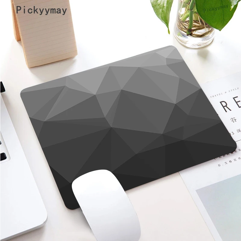 Geométrico PC Mouse Pad, Pequeno Mousepad, Gabinete