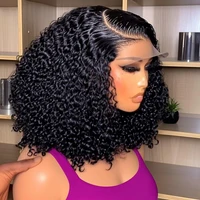 Brazilian Deep Wave Curly Bob HD Lace Wig