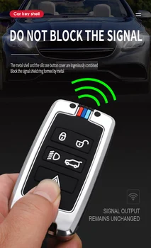 Custodia per chiave Auto in lega Shell per Land Rover Range Discovery Sport 2022 per Jaguar XEL E-PACE portachiavi accessori Auto - Custodia per chiave Auto in lega Shell per Land Rover Range Discovery Sport 2022 per
