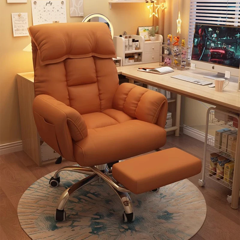 Sedia Da Ufficio Reclinabile Per Computer Sedia Da Studio Girevole Mobile Sedia Da Studio Computer Vanity Chaise De Bureau Mobili Per Ufficio Cy50Bgy