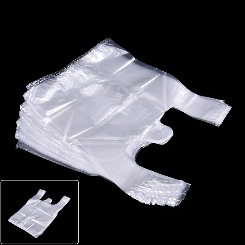 Details about   54x24*34cm Plastic T-Shirt Retail Shopping Supermarket Bags Handles Packaging~$$ 