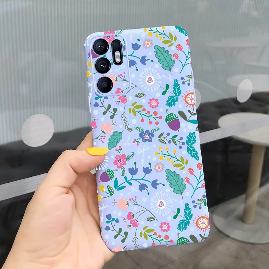 Fashion Flowers Patterned Soft Back Protector Cover
