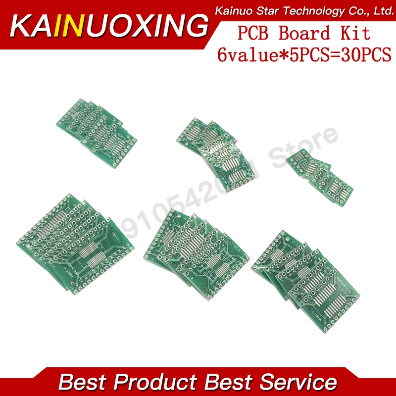30PCS PCB Board Kit SOP24 SOP8 SOP14 SOP16 SOP20 SOP28 SMD Turn To DIP Adapter Converter Plate SOP 8 14 16 20 24 28 igmopnrq