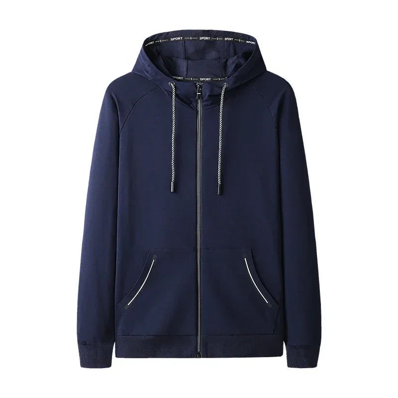 

New Arrival Men Hoodies Zipper Up Casual Streetwear Mens Pullover Sweatshirts Male Hoodie Oversize Jacket Coats Plus Size 9xl