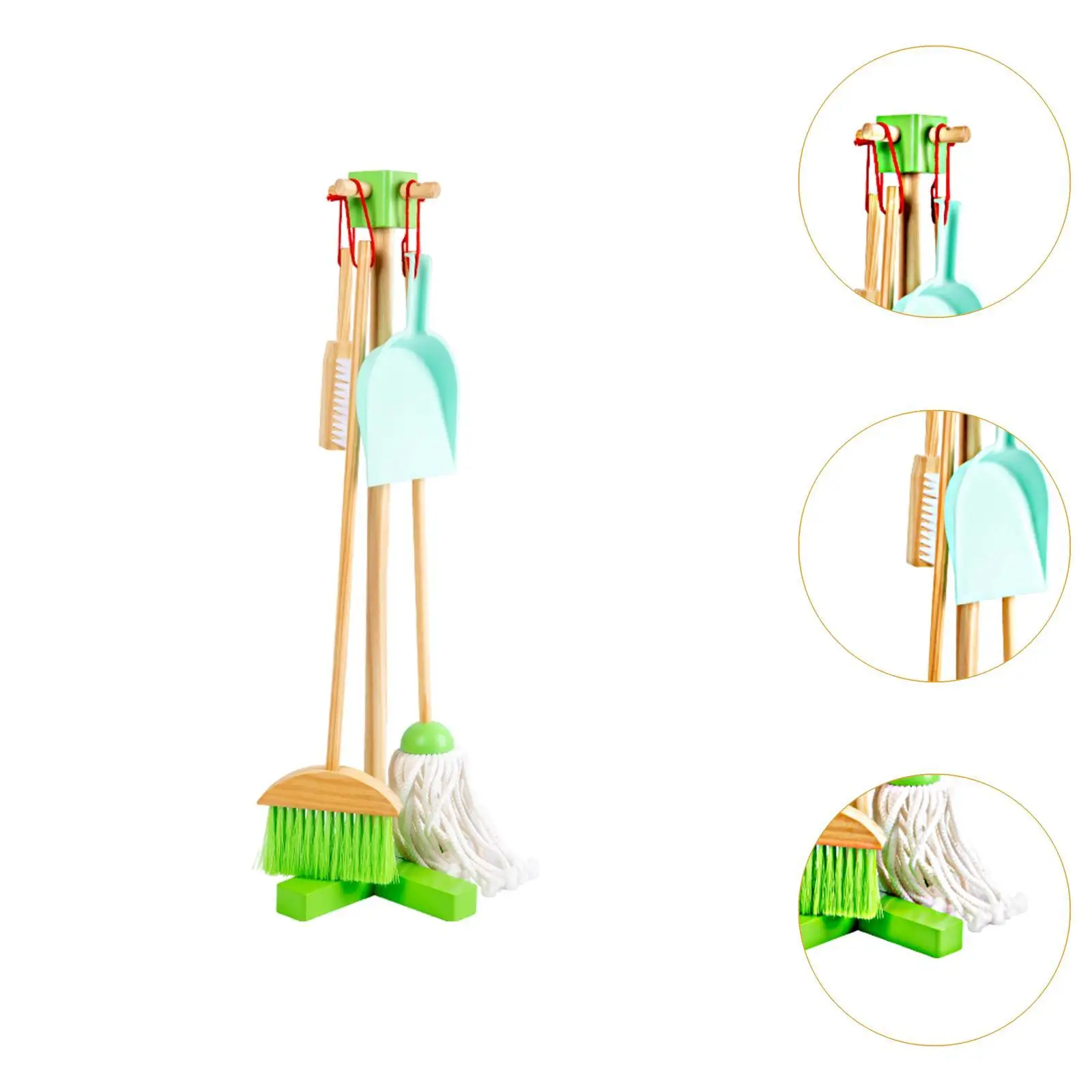 Kids Cleaning Toy Set Household Cleaning Toy Parent Child Interaction Pretend 5