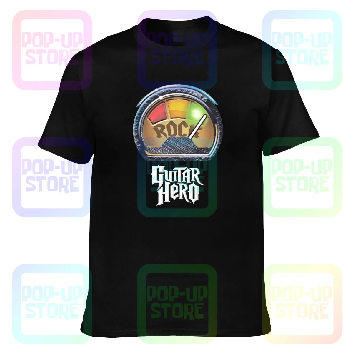 T-Shirt Vintage Guitar Hero T-Shirt Top Unique Hip Hop Hot Deals