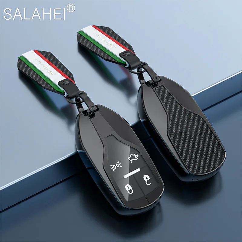 

Чехол для автомобильного ключа из АБС-пластика, чехол для ключа с полным покрытием для Maserati Levante ghiали Quattroporte GT Granturism GranCabrio, аксессуары для интерьера автомобиля